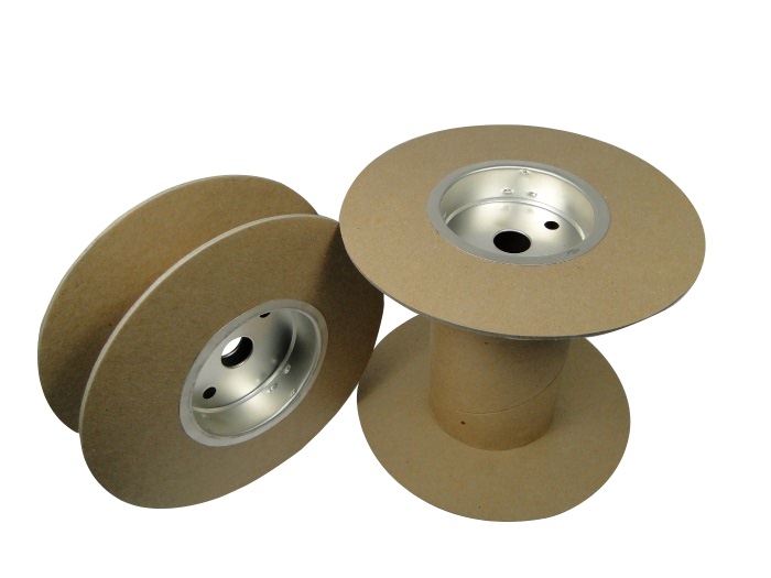 Plain Chipboard Spool 7X2X3X3/4 Unassembled (Pack Of Five)