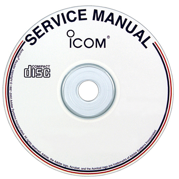 Icom 94414904 A24/A6 CD Manual
