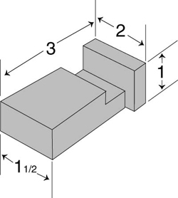 BUCKING BAR 1-1/4 LBS. TP619