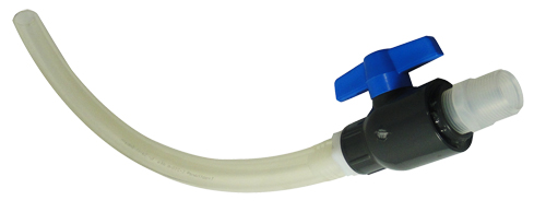 FUEL SPOUT WITH SHUT OFF VALVE