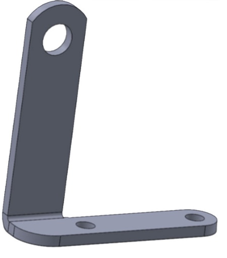 [RX1-08-15786] Aerotar Left Lycoming Bracket