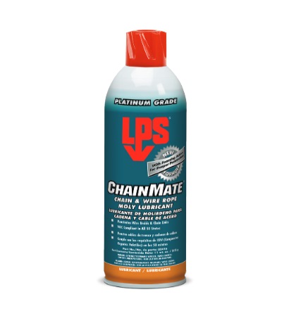 [RX1-09-04778-12] LPS 02416 Chainmate Chain & Wire Rope Lube 11Oz Aerosol Case Of 12