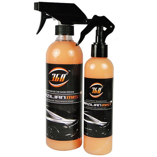 [RX1-09-05528] 360 Brazilian Mist Waterless Spray Wash/Wax Gl