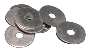 [RX1-09-19000] Plastic Washer 1/8X1/2 Pn 109301 Package Of 100 Pieces