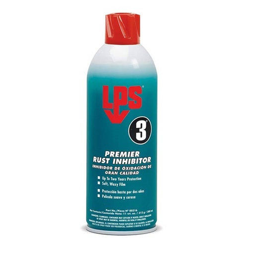 [RX1-09-26300-12] LPS 00316 #3 Premier Rust Inhibitor 11Oz Aerosol Case Of 12