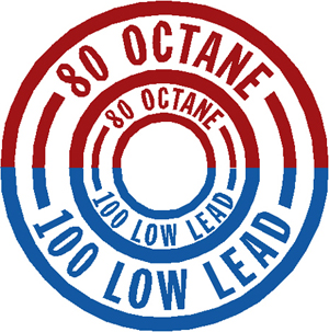 [RX1-09-42804] 80 Oct 100 Low Lead Fuel Pcd