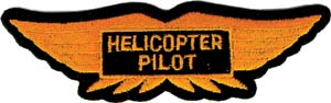 [RX1-14-00138] Patch Helicopter Pilot Wings