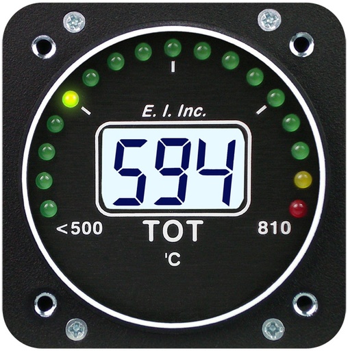 [RX1-10-03267] Electronics International M1Tot Tot Gauge 2-1/4 Celsius Non-TSO