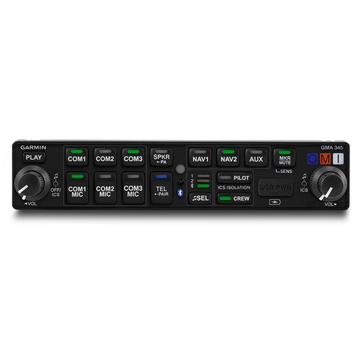 [RX1-10-06606] Garmin GMA 345 3 Comm Audio Panel