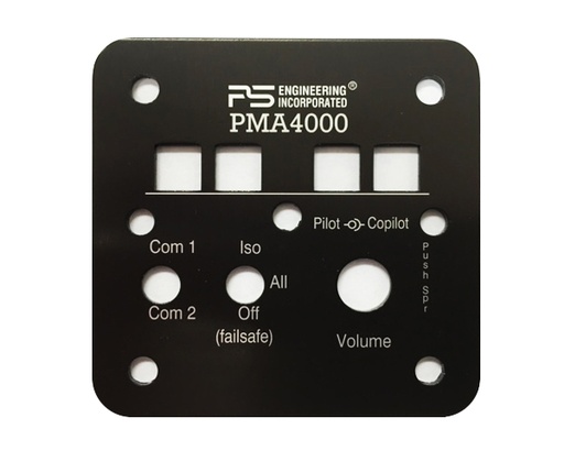 [RX1-11-00395] PS Engineering 2-1/4 Mounting Plate For PMA 4000