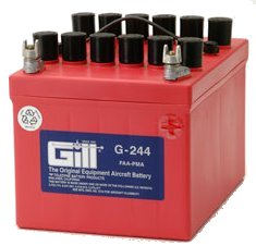 [RX1-11-01555] Gill Battery G-244 with Acid