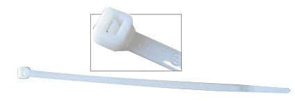 [RX1-11-04229] 7 50Lb Natural Cable Ties MS3367-1-9