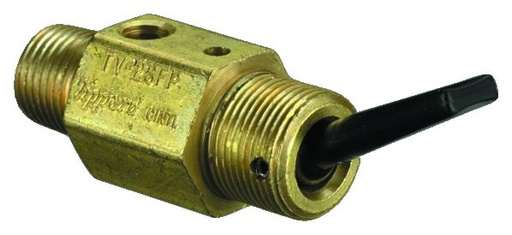 [RX1-11-12169] 2 Way Toggle Valve 1/8 NPT Male Inlet Plastic Toggle