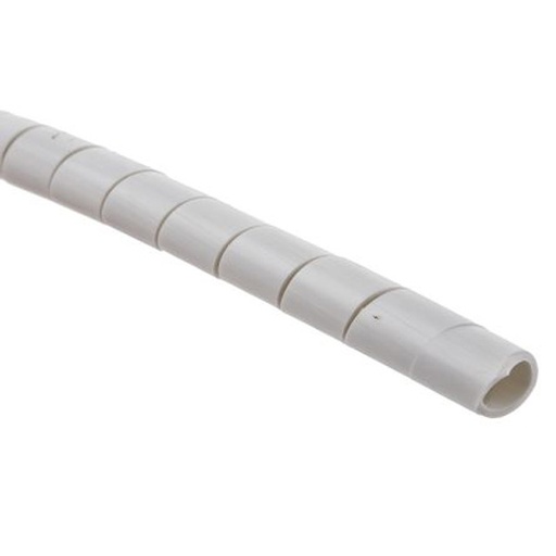 [RX1-11-12318] Spiral Wrap 1/8 Natural Fire Resistant Pe-Fr