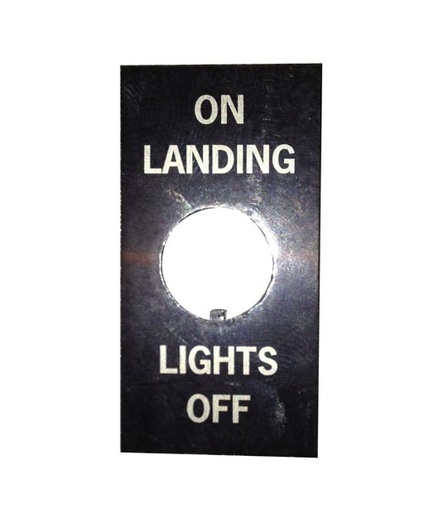 [RX1-11-14900] Switch Plate For Land Light Kt