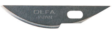 [RX1-12-02967] Olfa KB4-R Curved Carving Blade 5Pk