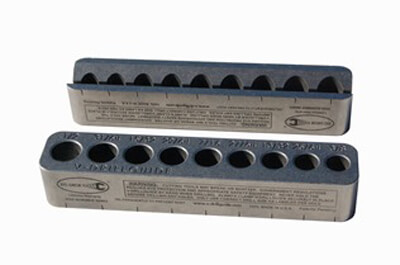 [RX1-12-03455] V-Drill Guide Standard For Drill Size 3/8 Thru 1/2