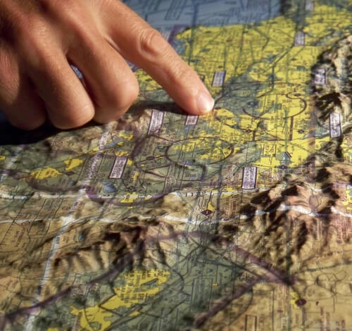 [RX1-13-10006] 3D Aero Chart Denver Co