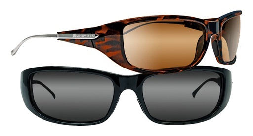 [RX1-13-16239] Scheyden Jet A Havana Frame Polarized Grey Lens