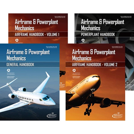 [RX1-13-18434] FAA 8083 ATB TEXT SET OF 4 A&P