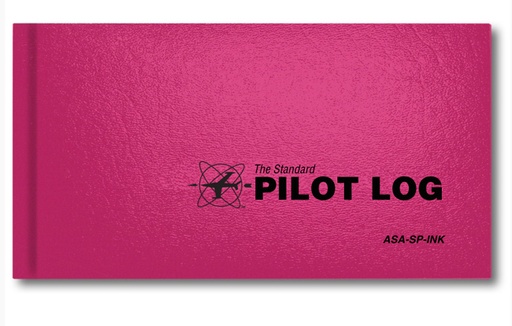 [RX1-13-18545] ASA Standard Pilot Logbook (Pink)