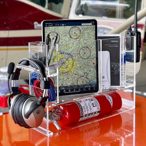 [RX1-13-24043] Rare Aviations Co-182 Cockpit Organizer