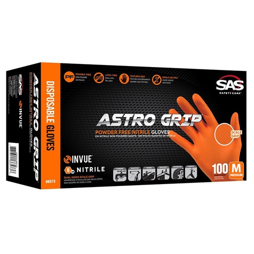 [RX1-01-01532] Sas 66472 Astro-Grip 3D Cube Grip Medium Gloves