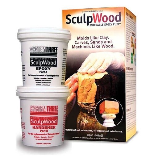 [RX1-02-90055] System 3 Sculpwood 2 Pint Kit