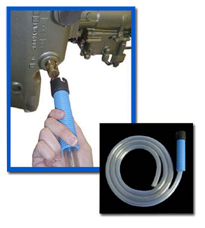 [RX1-05-00141] Curtis Quick Drain Hose 1/4 Inch Bore Yellow CCB-39600-3