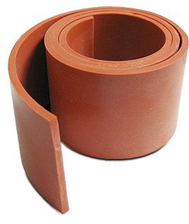 [RX1-05-00770] Silicone 1/8X3X9 Red With Mat