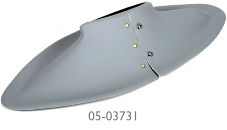 [RX1-05-03732] Stene Aviation SA-0441217-15 - LH Upper Gear Leg Fairing For Cessna 150/152