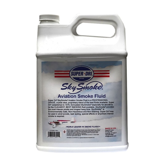 [RX1-05-04975] Super-Dri Skysmoke Aviation Fluid 5 Gal.