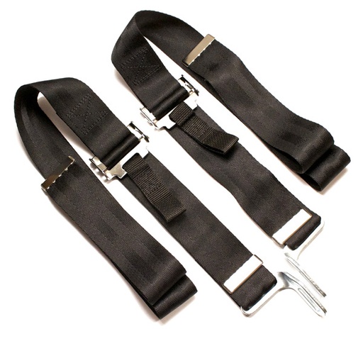 [RX1-05-06232-2] 2" DIVIDED HARNESS BLACK EXP h7602-002