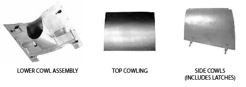 [RX1-05-07320] Piper Nose Cowl 105-125Hp