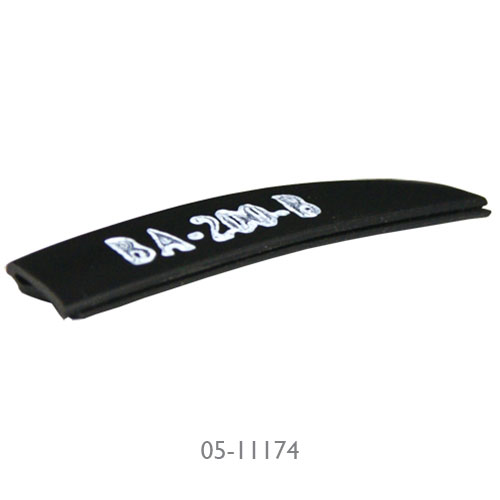 [RX1-05-11174] Black 3/8 U-Channel 25 Foot Package
