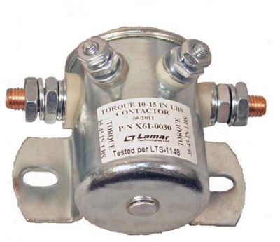 [RX1-07-01876] X61-0029 Lamar Solenoid 24V 100A Cont