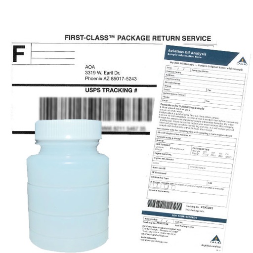 [RX1-08-16225] Advanced Oil Analysis Package With Prepaid Return Postage