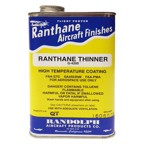 [RX1-09-02373] Randolph G-4200 Ranthane Thinner Quart