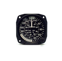 [RX1-10-00217] United True Airspeed Indicator 40-210K