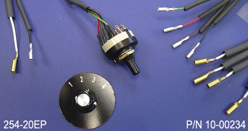 [RX1-10-01254] Westach Dual 4 Position Switch With 8 Lead 254-4Fd Non-TSO