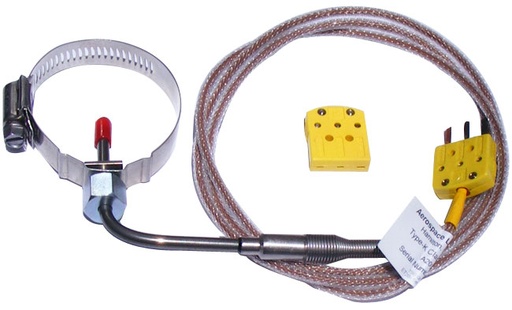 [RX1-10-04800] Aerospace Logic EGT Ungrounded 2-1/2 Clamp Type Probe A200-TeC25