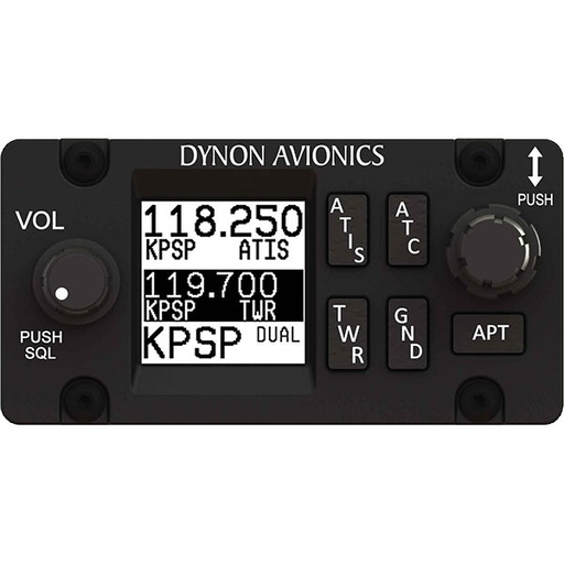 [RX1-10-07075] DYNON SKYVIEW SV-COM-X25/V COM RADIO VERTICAL 25 KHZ