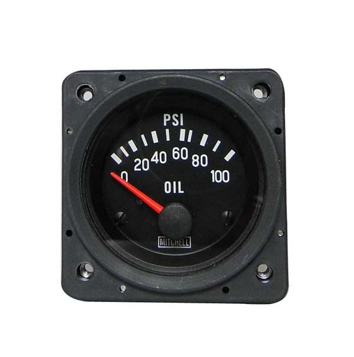 [RX1-10-25040] Mitchell Oil Pressure Gauge 0-100
