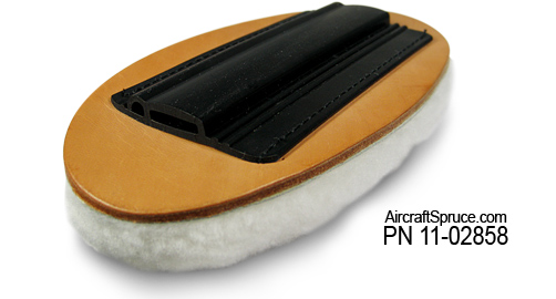 [RX1-11-02858] Headset Cushion Leather & Wool