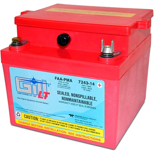 [RX1-11-13534] Gill Battery 7243-14 Sealed