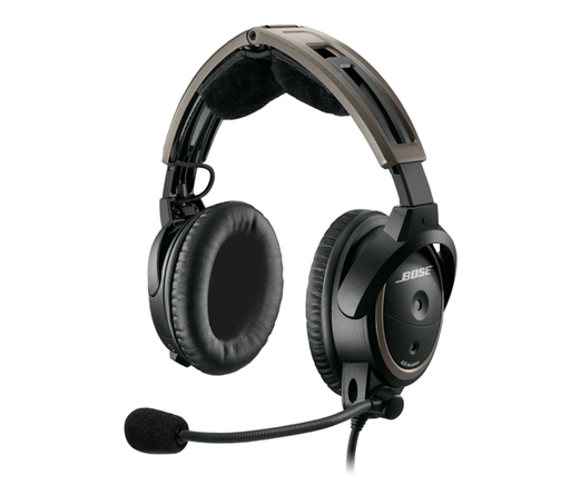 [RX1-11-13775] Bose A20 Headset U-174 Plug Bluetooth Electret Mic Coil Cord