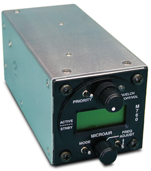 [RX1-11-18700] Microair M760 VHF COMMTransceiver Rev Q