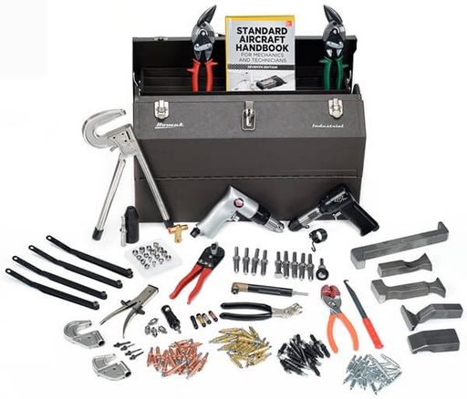 [RX1-12-04833] ATS Deluxe Riveting Kit With Economy 3X Rivet Gun