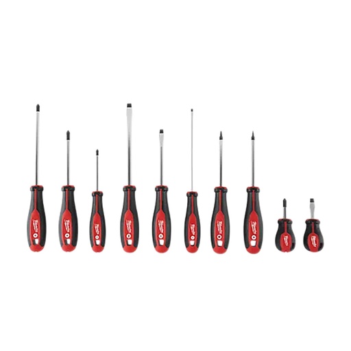 [RX1-12-05703] Milwaukee Screwdriver Kit - 10 Pc
