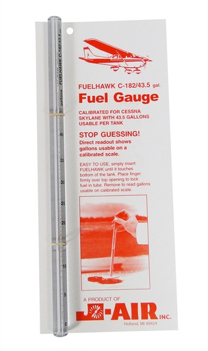 [RX1-13-01469] Fuelhawk C-182 43.5Gallon Fuel Gauge